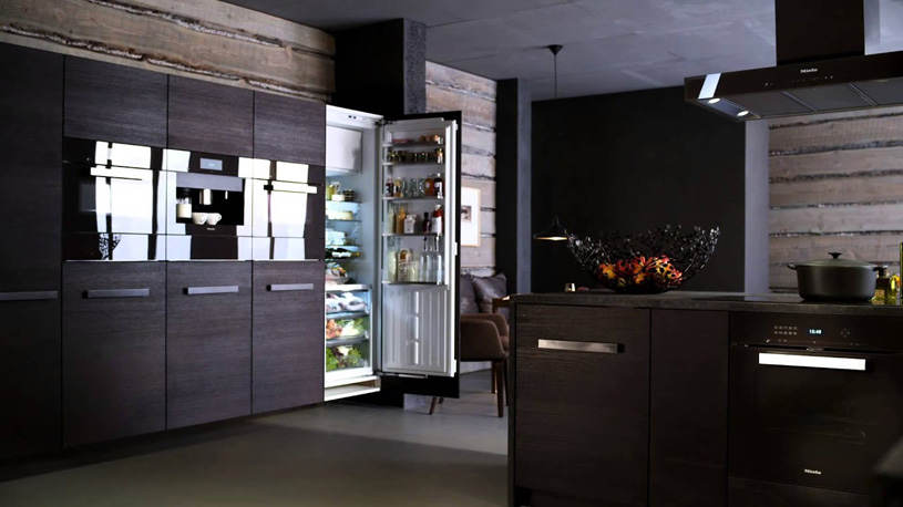 Встроенный холодильник – эстетика и функциональность