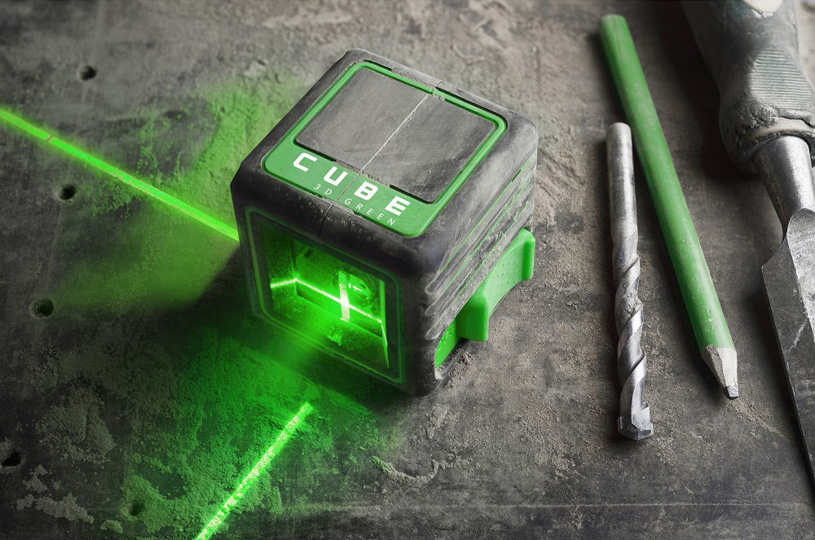 Лазерный уровень ADA Cube 3D Green