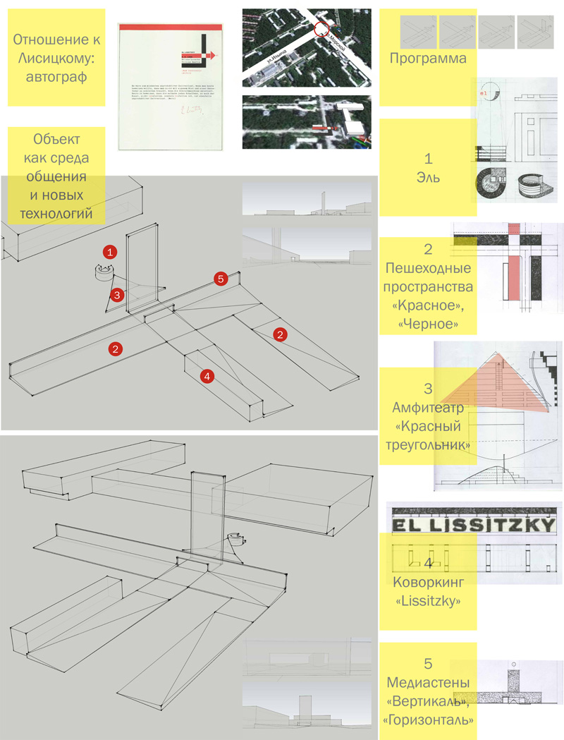 Миры Эль Лисицкого / Worlds of El Lissitzky: Ефим Фрейдин. Автограф / Autograph