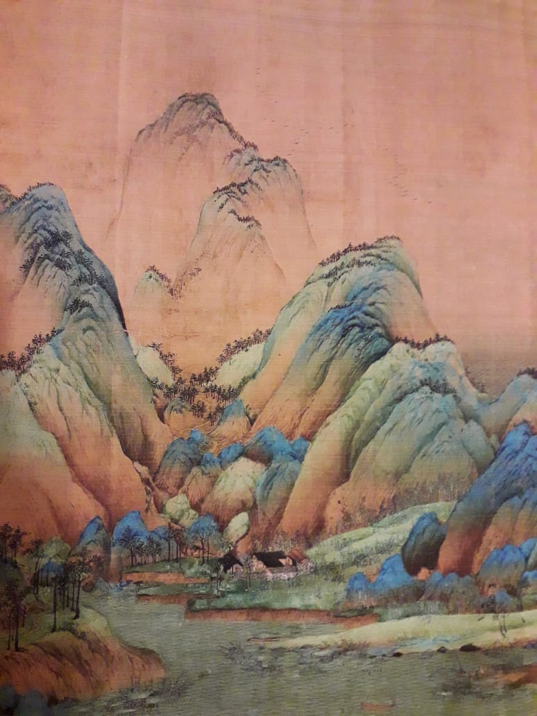 лекция «Знакомство со знаменитым пейзажным свитком художника Ван Си Мэна «Изображение тысячи ли гор и вод»