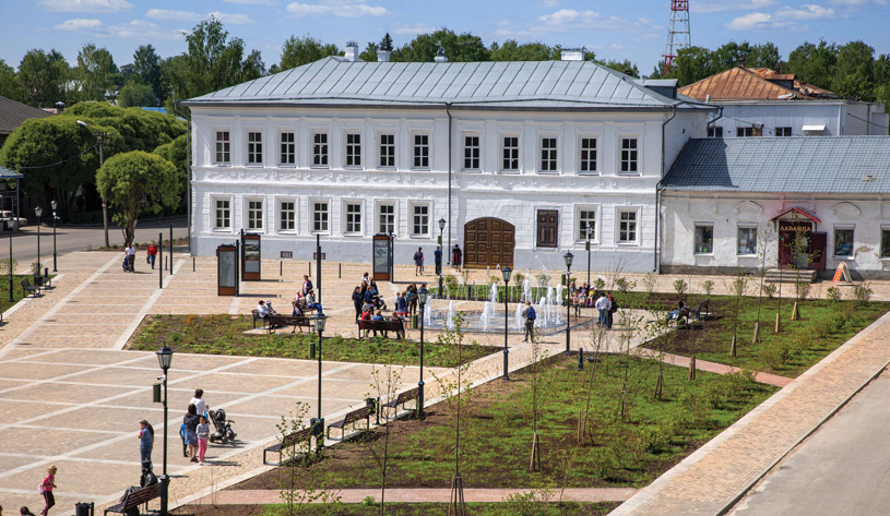 проект реновации и благоустройства исторического центра города Устюжна Вологодской области