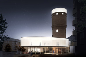 Реконструкция водонапорной башни в Щербинке. IND architects