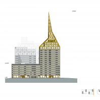Проект Golden City, квартал 6. Васильевский остров, Санкт-Петербург. Orange Architects / КСАР Architects & Planners