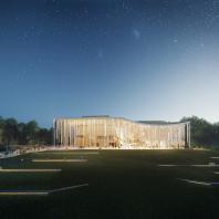 Проект концертного зала Tauras в Вильнюсе, Orange architects, 2019