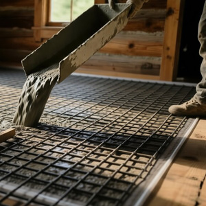 Стяжка на деревянный пол