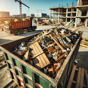 Вывоз мусора контейнером