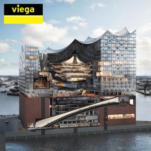 Трубопроводные системы Viega стали частью Эльбской филармонии в Гамбурге