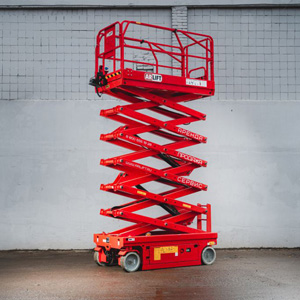 Ножничный подъёмник: идеален для ТЦ, складов и инженерки