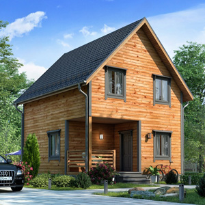 Деревянный дом из бруса в 1 или 2 этажа: факторы, влияющие на выбор проекта