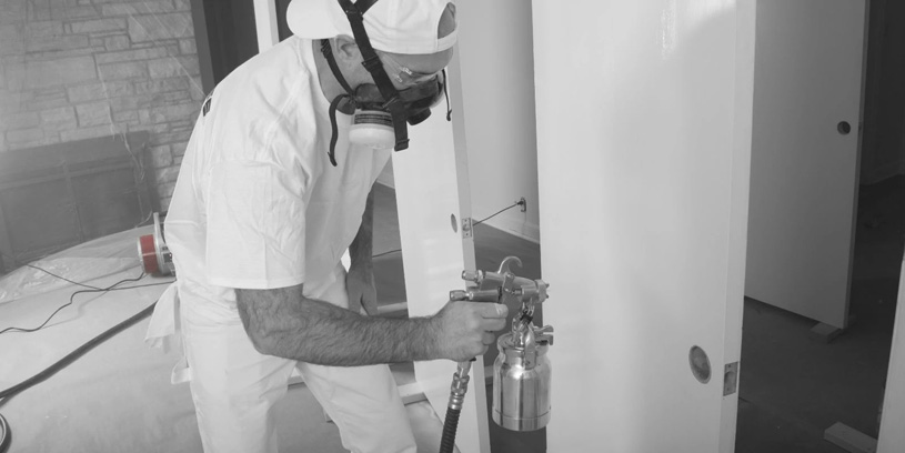 Окрасочное оборудование в строительстве. Пневматическое распыление (HVLP)