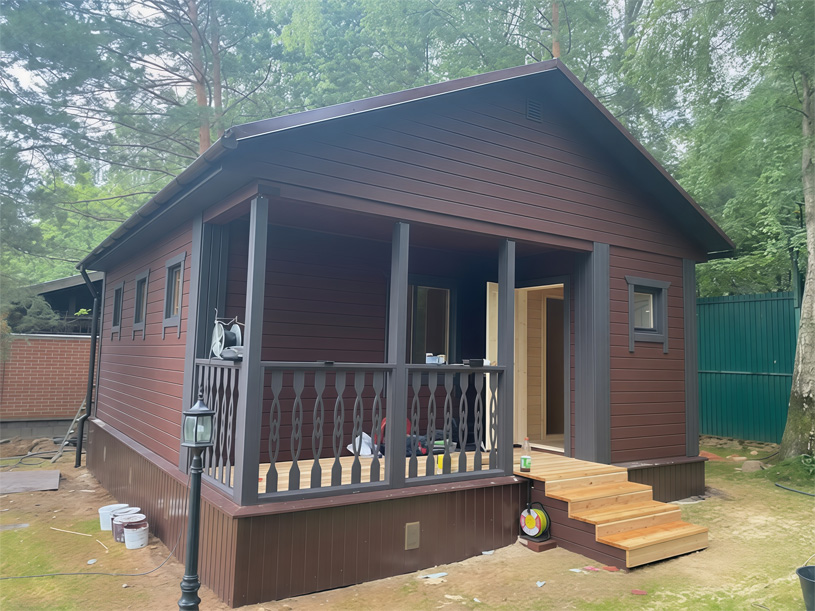 строительство бани