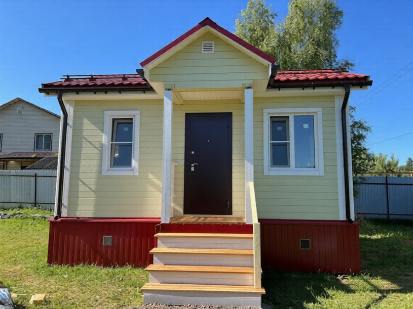 строительство бани