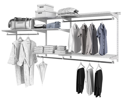 Металлические гардеробные системы БИКОМ