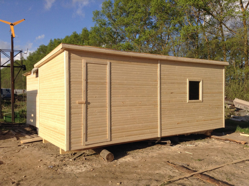 Бюджетная бытовка для дачи