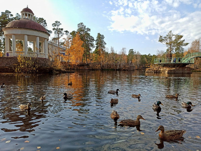 Челябинск. Парк имени Гагарина