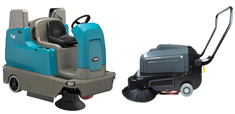 профессиональные подметальные машины для клининга