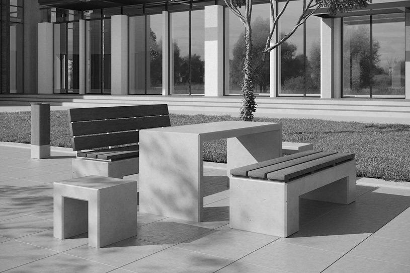 малые архитектурные формы из железобетона