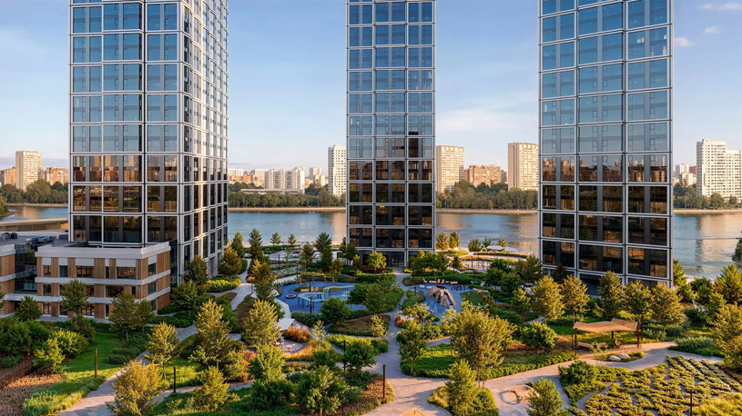 жилой комплекс Дрим Рива (Dream Riva) в Москве