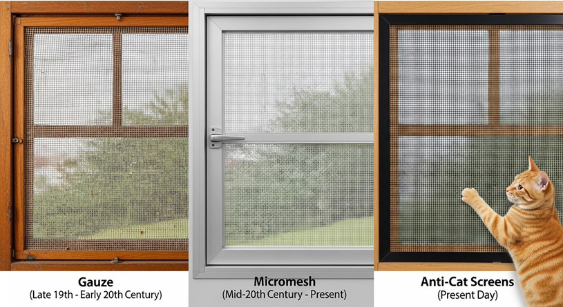 Эволюция оконных сеток