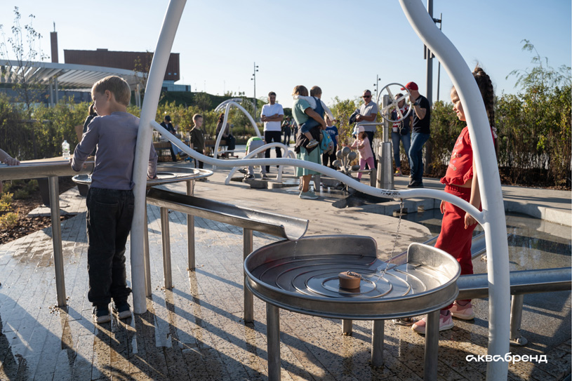 Водные аттракционы в парке «Елмай» (г. Казань)