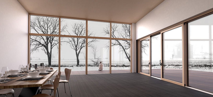 панорамное остекление ресторана