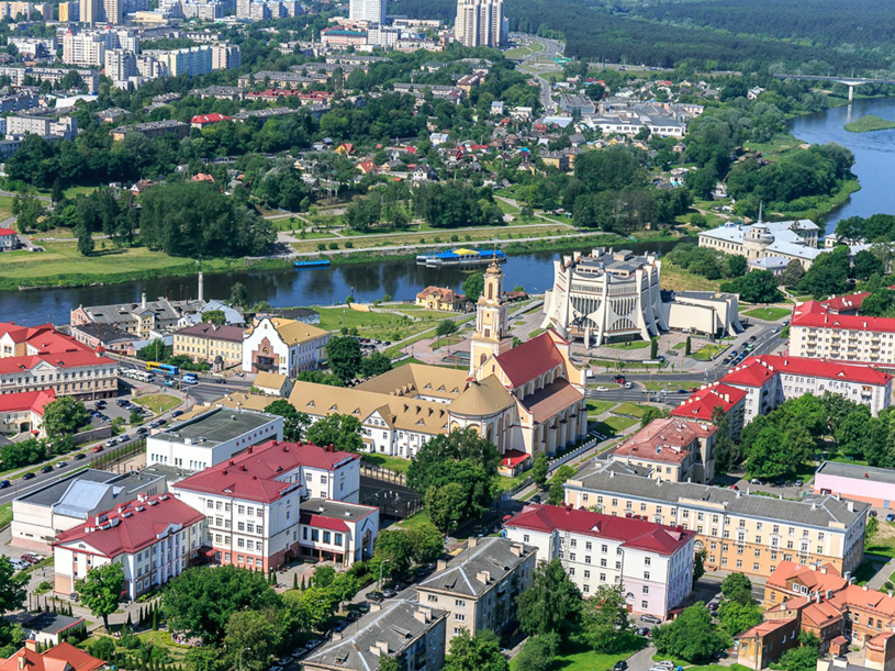 Панорама Гродно. Фото: kasheloff.ru