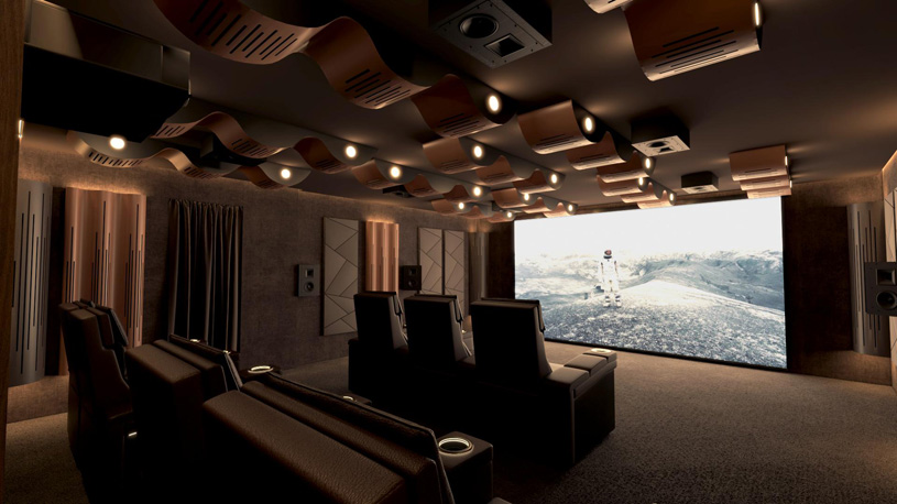 Проектирование персонального кинозала