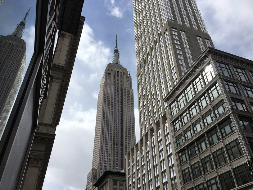 Эмпайр-стейт-билдинг, Манхэттен, Нью-Йорк / Empire State Building, Manhattan, New York City