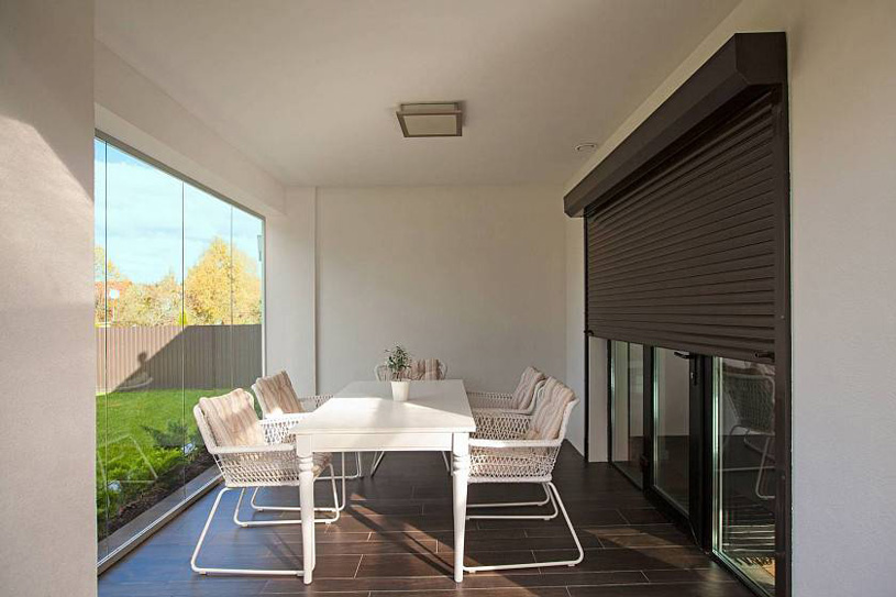 рольставни в современном дизайне