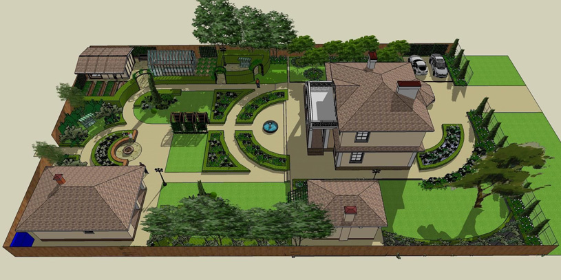 проектирование участка