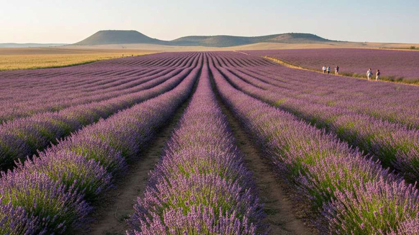 Лавандовые поля и сезон цветения в Крыму