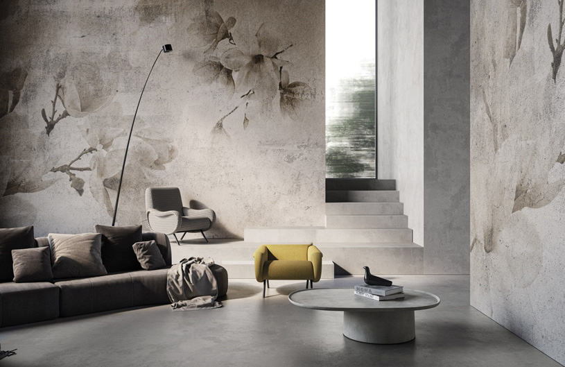 обои для гостиной