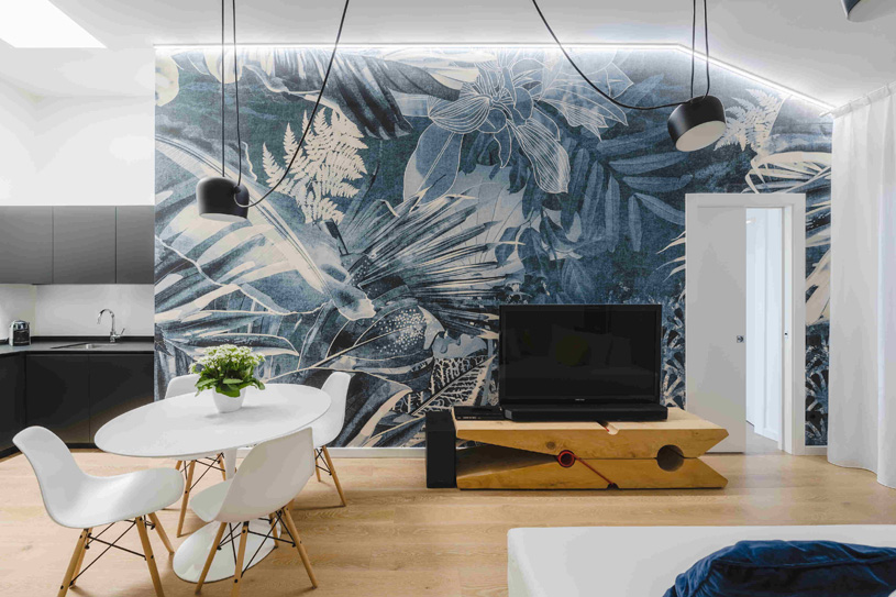 обои для гостиной