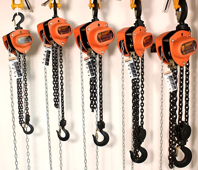 Выбор ручной тали по условиям работы участка