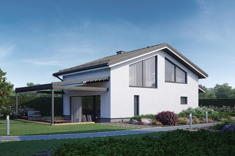 проект дома из газобетона