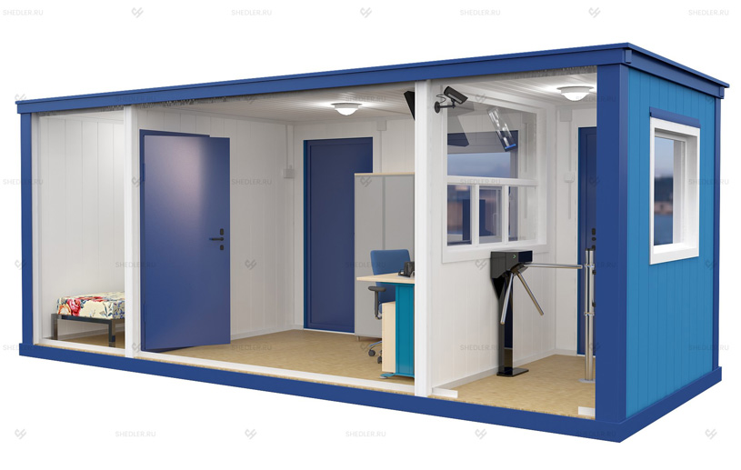 модульный КПП