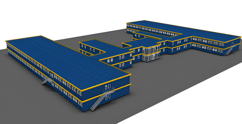 Модульный вахтовый посёлок