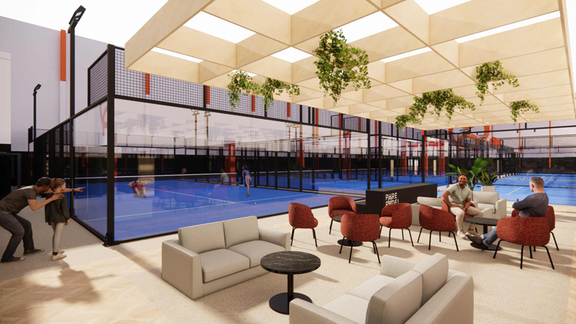 падел-корт в ТЦ