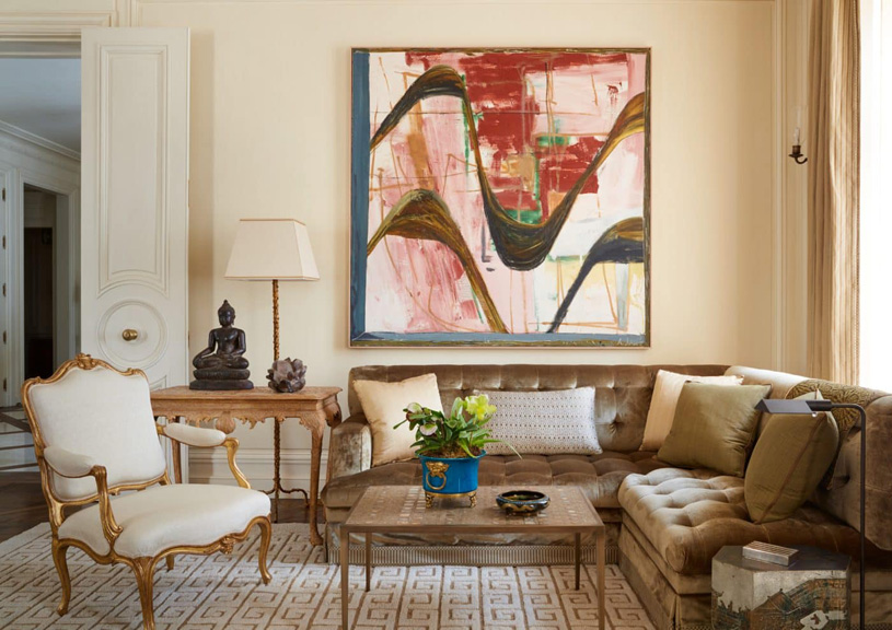 коллекционные картины в интерьере