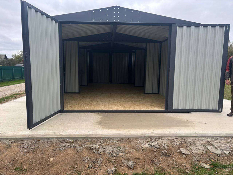 Готовый гараж для машины