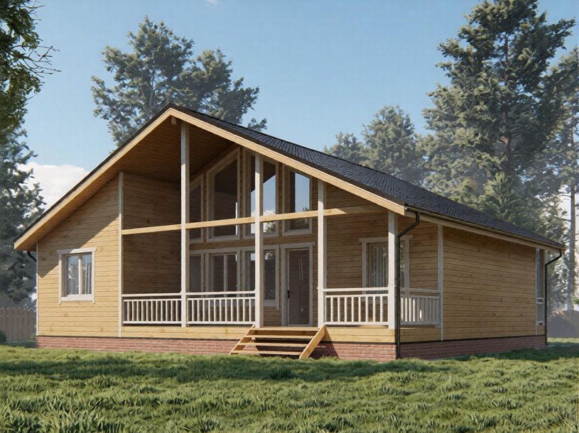 проект каркасного дома