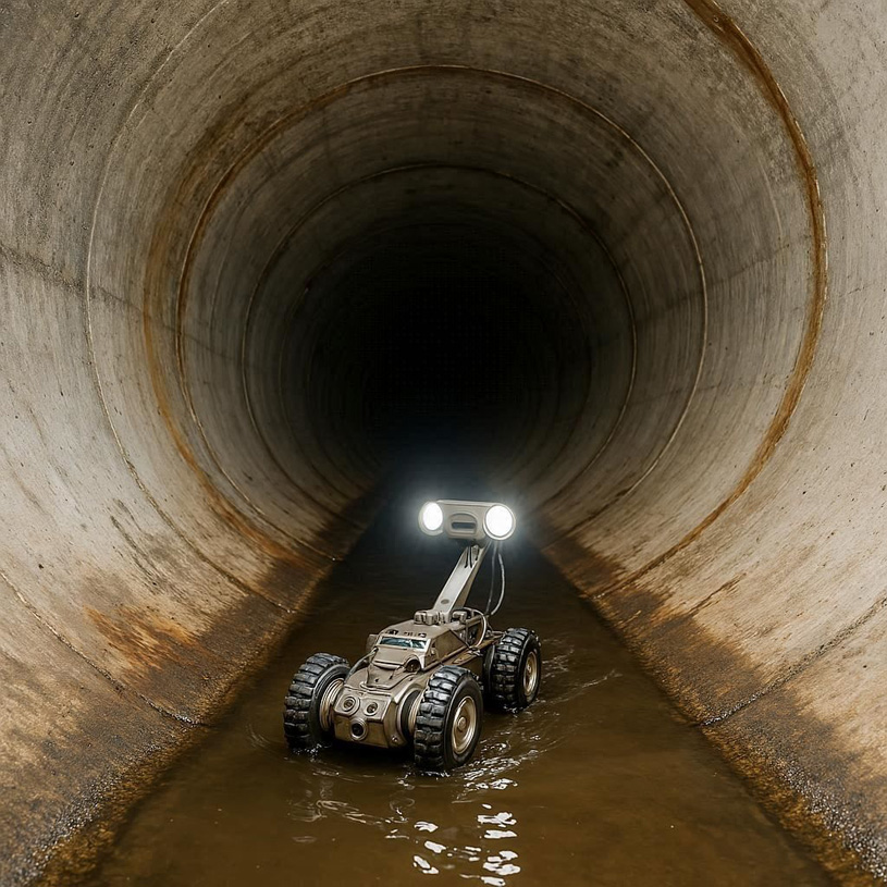 Диагностика канализационных трубопроводов