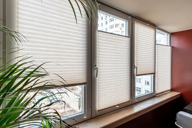 Шторы плиссе