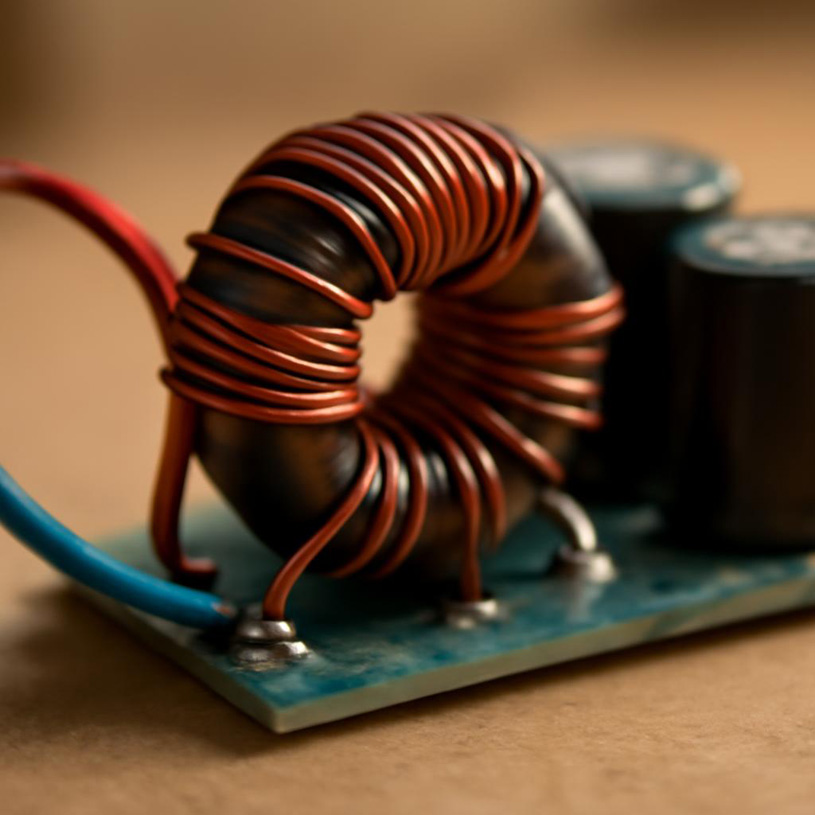 Схема подключения синфазного дросселя в фильтре питания