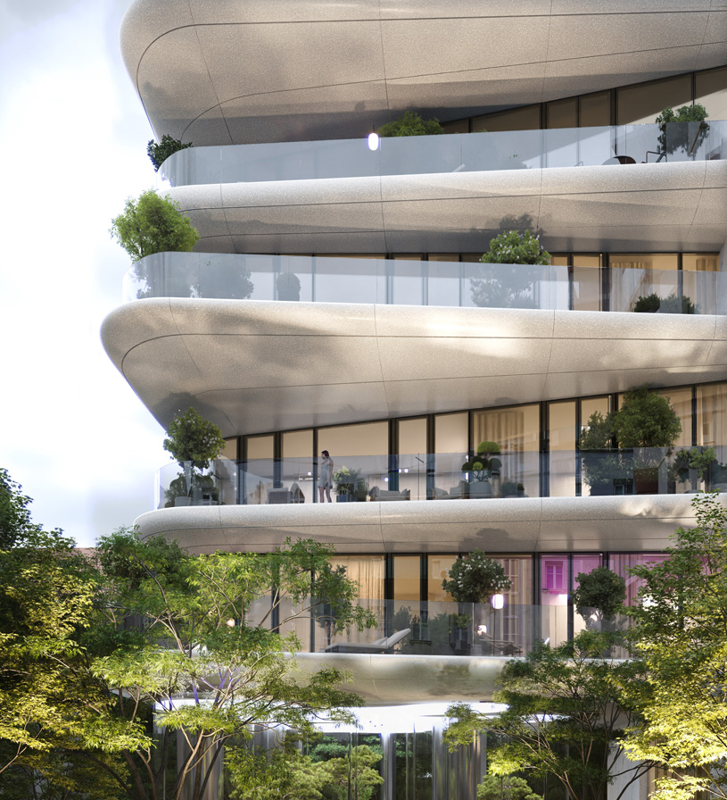 ЖК Большой Палашевский от Sminex на Патриарших прудах. Вид на главный вход