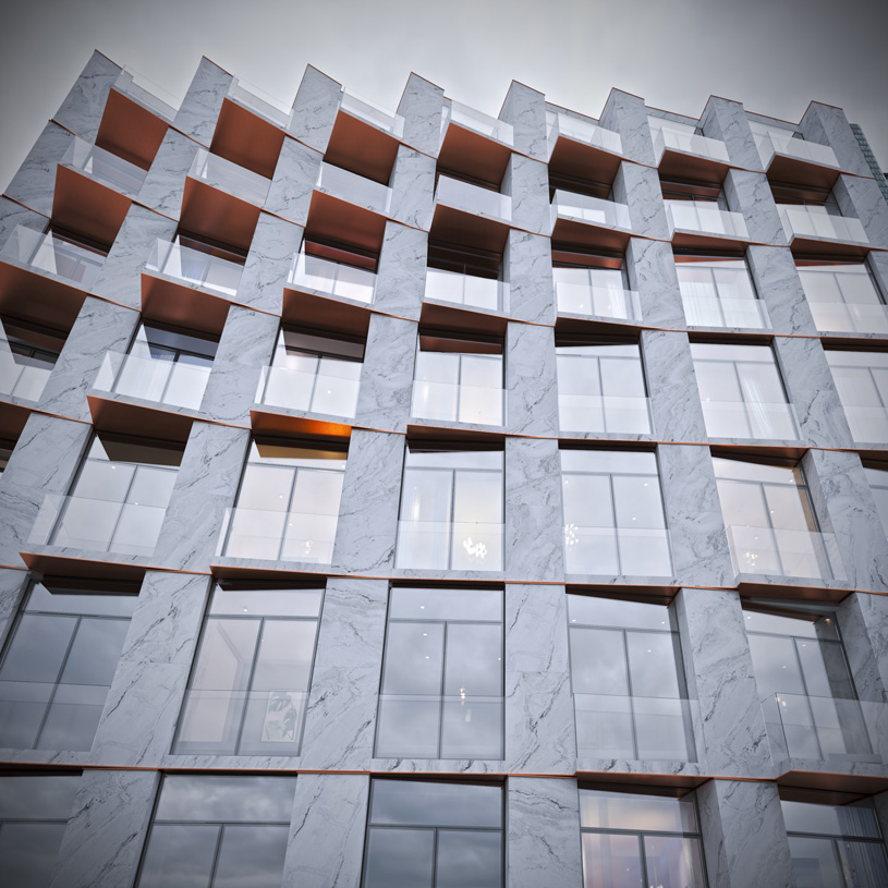 ЖК Большой Палашевский от Sminex на Патриарших прудах. Фасад