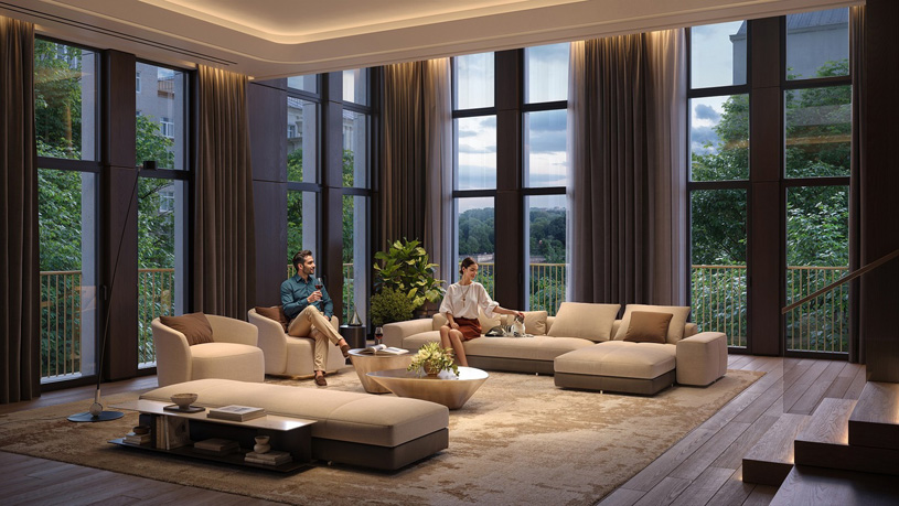 Sminex. Квартира в клубном квартале «Фрунзенская набережная»