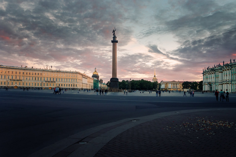 Санкт-Петербург. Вид на Дворцовую площадь, photo by Elena S
