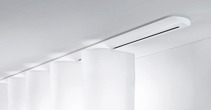 шторный карниз для натяжного потолка