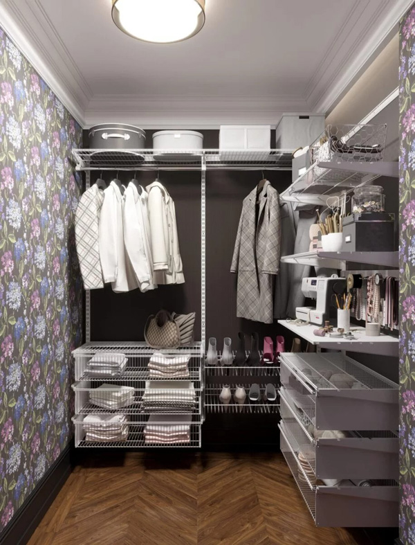 Мебель для гардеробной комнаты от Титан ГС